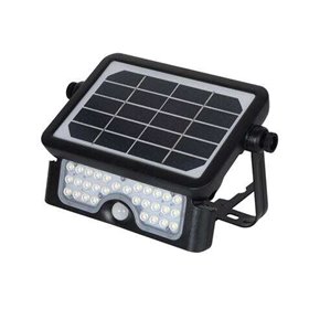 Foco Led Solar Multifuncional Elbat 5W - 500LM - Luz Fria 6000K - Sensor de Movimento