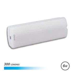 Luz de Emergência Elbat - 300 Lumens - 6000K - 6W - 3 Horas de Autonomia - Permanente e Não Permanente - Bateria de Lítio
