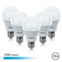 Elbat Pack de 5 Lâmpadas LED A60 15W E27 1350lm - 6500K Luz Fria