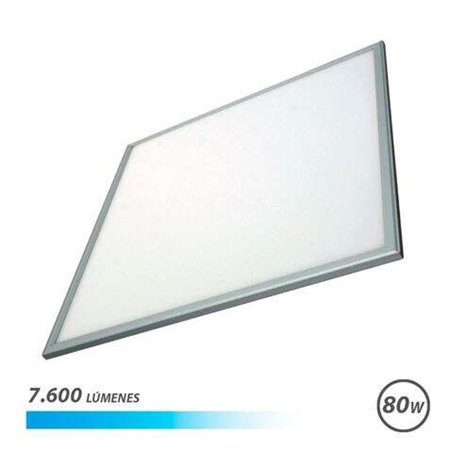 Painel LED Elbat 60x60 80W 7600LM - Luz Fria - Economia de Energia - Longa Vida Útil - Fácil Instalação - Cor Branca