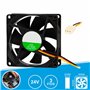 Ventoinha 24V 80X80X25Mm 3 Fios