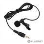 Microfone Lapela Preto