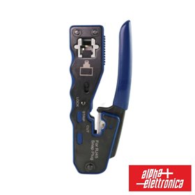 Alicate De Cravar 8P8C/Rj45 Passante Alphanet