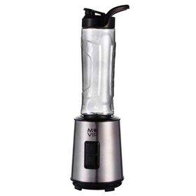 Liquidificador Muvip 300W 600ml - 2 Velocidades - Corpo e Lâminas em Aço Inox - Trava de Segurança - Luz LED