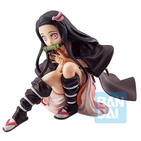 Figura bandai ichibansho demon slayer kimetsu no yaiba nezuko kamado 10 cm exclusivo