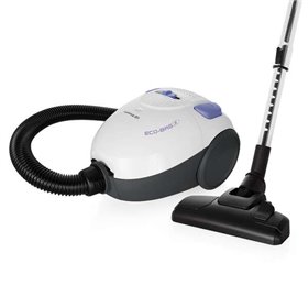 Aspirador de pó eficiente Orbegozo AP 7007 - Motor potente de 800 W - Raio de ação de 6 metros - Bolsa de microfibra com indicad