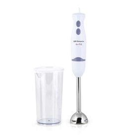 Varinha mágica Orbegozo BT 1220 - Motor potente de 400 W - Cabo ergonômico - 2 velocidades - Lâmina de aço inoxidável - Limpeza 