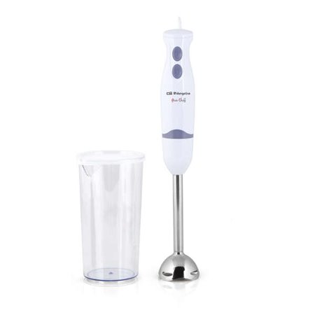 Varinha mágica Orbegozo BT 1220 - Motor potente de 400 W - Cabo ergonômico - 2 velocidades - Lâmina de aço inoxidável - Limpeza 