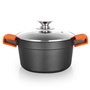 Orbegozo CDH 3020 - Panela de alumínio fundido resistente - Versatilidade e segurança na cozinha - Antiaderente e adequada para 