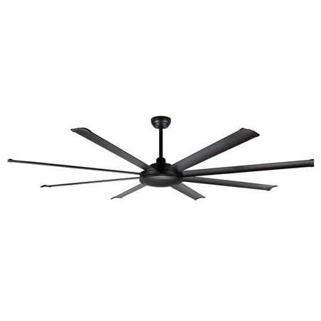 Ventilador de teto industrial Orbegozo CF 118200 - Potente motor DC de baixo consumo - 6 velocidades - Silencioso - Sistema de v