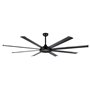 Ventilador de teto industrial Orbegozo CF 118200 - Potente motor DC de baixo consumo - 6 velocidades - Silencioso - Sistema de v