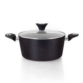 Caçarola de alumínio forjado Orbegozo CFM 2024 Fundicook com capacidade de 5,09L - Antiaderente sem Pfoa - Cabo ergonômico e tam