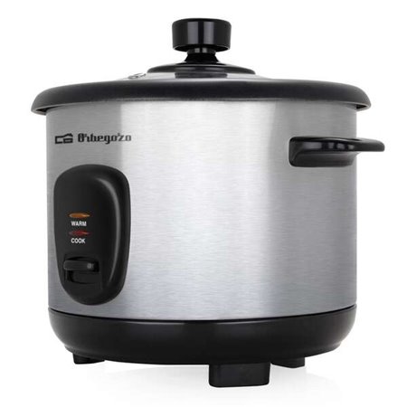 Panela elétrica de arroz automática Orbegozo CO 3025 - Manutenção avançada de calor - Revestimento antiaderente - Acessórios inc