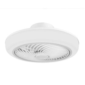 Ventilador de teto Orbegozo CP 12435 Elegance - Motor 35W DC - 5 lâminas ABS - Iluminação LED regulável - Função reversível - Co