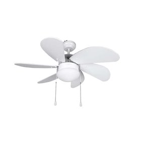 Ventilador de teto Orbegozo CP 15076 B - Ideal para ambientes pequenos - Mínimo consumo de energia - Sistema de ventilação rever