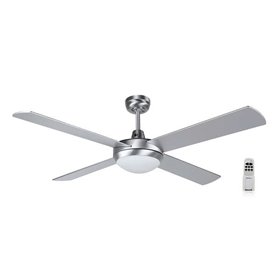 Ventilador de teto Orbegozo CP 77132 Prata - Silencioso e Eficiente - Controle Remoto - Economia de Energia - Elegância e Confor