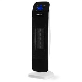 Aquecedor compacto de torre de cerâmica Orbegozo CR 5029 - Potente e seguro - Função oscilante - Controle remoto - 3 modos de op