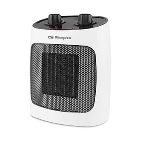 Aquecedor cerâmico compacto Orbegozo CR 5031 - Potência 2000W - Elemento de aquecimento cerâmico PTC - 3 modos de operação - Pro