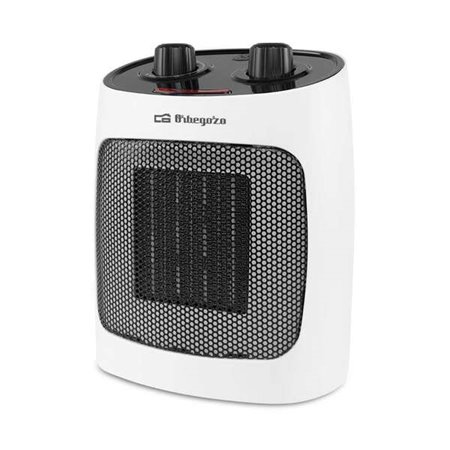 Aquecedor cerâmico compacto Orbegozo CR 5031 - Potência 2000W - Elemento de aquecimento cerâmico PTC - 3 modos de operação - Pro