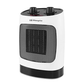 Aquecedor cerâmico compacto Orbegozo CR 5032 - Potência 2000W - Movimento oscilante - 3 modos de operação - Proteção anti-tombam