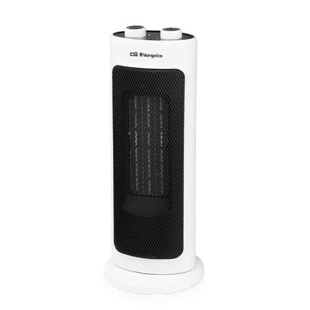 Aquecedor de torre de cerâmica Orbegozo CR 5033 - Calor homogêneo e seguro - Potência de 2.000 W - Função oscilante - Seletor de