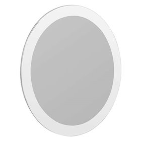 Espelho cosmético portátil Orbegozo ESP 1000 - Ampliação X5 - Ventosas de fixação - Moldura transparente - Inclui bolsa de velud