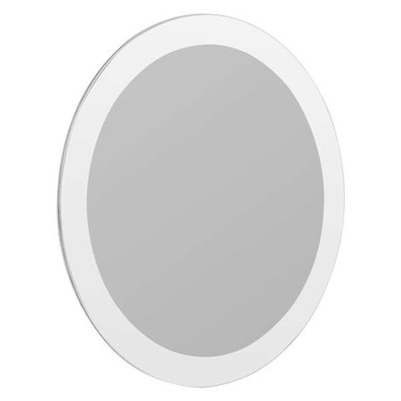 Espelho cosmético portátil Orbegozo ESP 1000 - Ampliação X5 - Ventosas de fixação - Moldura transparente - Inclui bolsa de velud