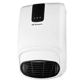 Aquecedor de Parede Orbegozo FB 2200 com Acessório Toalha - Banheiro Especial (IP-23) - Controle Remoto - 2 Níveis de Calor - Pr