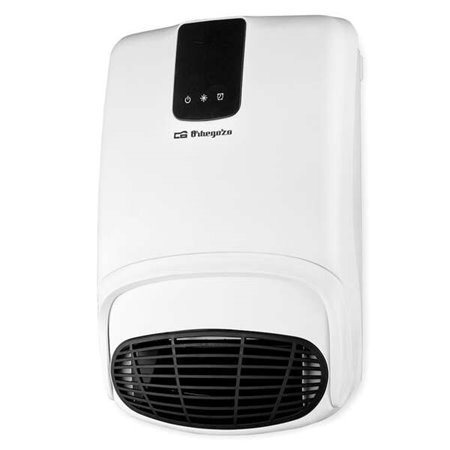 Aquecedor de Parede Orbegozo FB 2200 com Acessório Toalha - Banheiro Especial (IP-23) - Controle Remoto - 2 Níveis de Calor - Pr