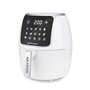 Fritadeira saudável sem óleo Orbegozo FDR 64 - Potência 1300-1500W - Capacidade 4 litros - 12 programas de cozimento - Tela de t