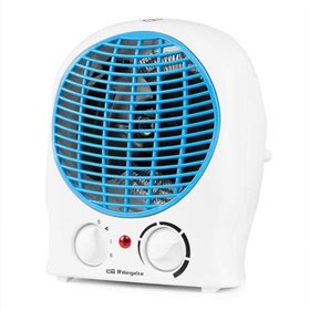 Aquecedor vertical Orbegozo FH 5525 - Potência 2.000 W - Controle de temperatura ajustável - 2 potências - Proteção contra super