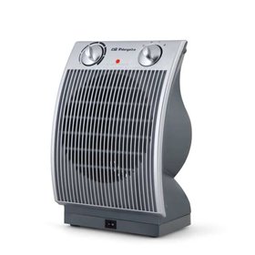 Aquecedor compacto e oscilante Orbegozo FH 6035 - Calor instantâneo - Termostato ajustável - Função ventilador - Proteção contra