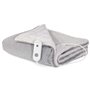 Manta Térmica Comfort Orbegozo MAH 2050 Cinza e Branco - Calor Uniforme e Persistente - Proteção contra Superaquecimento - Tecid