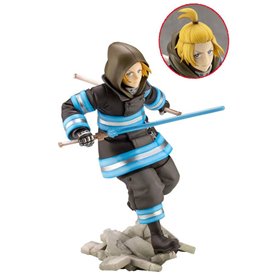 Figura kotobukiya fire force arthur boyle edição bônus 20 cm