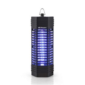 Orbegozo MQ 3006 Matador de Insetos Ecológico - Luz Ultravioleta Atrai Mosquitos - Sem Emissão de Agentes Poluentes - Grade Prot