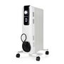 Radiador compacto Orbegozo série RH - Potente e silencioso - 3 níveis de potência - Termostato ajustável - Termofusível de segur