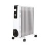 Radiador a óleo compacto e potente Orbegozo RH-2500 - Potência 2500W - Elementos de alta inércia térmica - Termostato ajustável 