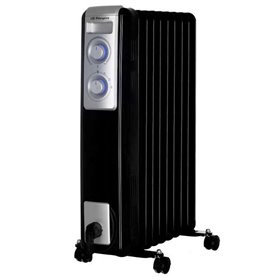 Radiador a óleo potente e silencioso Orbegozo RN-2000 - Potência máxima 2.000 W - 9 elementos de aquecimento - 3 potências de ca