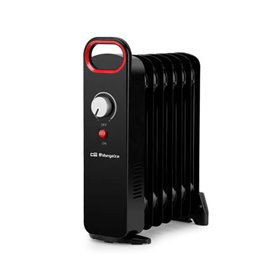 Radiador a óleo Orbegozo RO 1030 Junior - Potência máxima 1000W - Termostato ajustável - Proteção contra superaquecimento - Comp