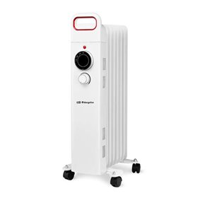 Radiador a óleo Orbegozo RU 1500 Elegance - Potente e seguro - 1500W - 7 elementos de aquecimento - Termostato ajustável - Prote