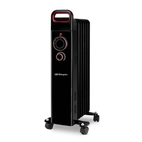 Radiador a óleo eficiente Orbegozo RUN 1500 - Potente e silencioso - Proteção contra superaquecimento e anti-tombamento - Fácil 