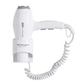 Secador de cabelo profissional Orbegozo SEH 1800 - Potente motor AC - 2 velocidades e 3 temperaturas - Base suspensa - Filtro re