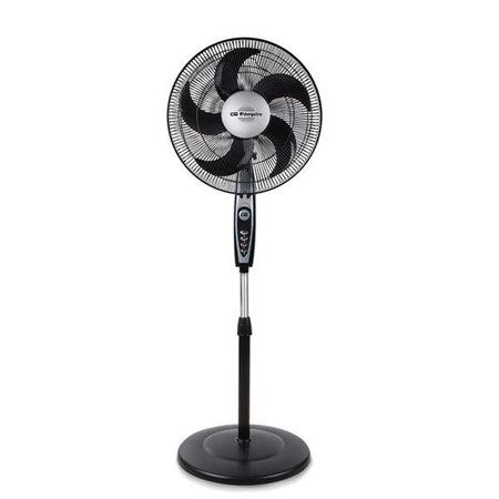 Ventilador de pé clássico Orbegozo SF 0149 - Potente e econômico - 3 velocidades - Função oscilante - Altura ajustável - Design 