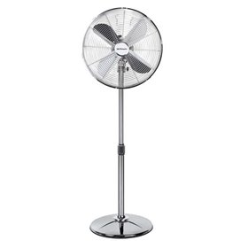 Ventilador de pé clássico Orbegozo SF 3345 - Potente e econômico - 3 velocidades de ventilação - Altura ajustável - Design croma