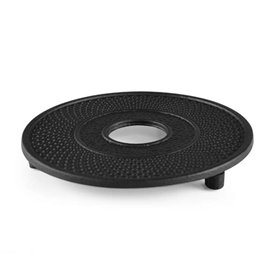 Suporte para bule Orbegozo Tetsubin - Suporte de ferro fundido para bules Tetsubin - Design tradicional japonês - Protege as sup