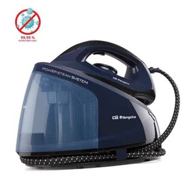 Centro de engomadoria profissional Orbegozo VP 8550 2400W Potência - Tanque XL de 1,2L - Sola de Teflon antiderrapante - Vapor c