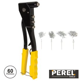 Alicate De Rebites Profissional C/ 60 Rebites Perel
