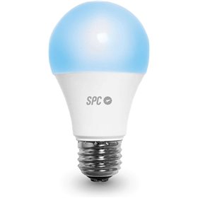 Lâmpada Led Wi-Fi E27 Regulável SPC Aura 1050 - Ambientes Personalizáveis - Controle do APP SPC Iot - Compatível com Alexa e Goo