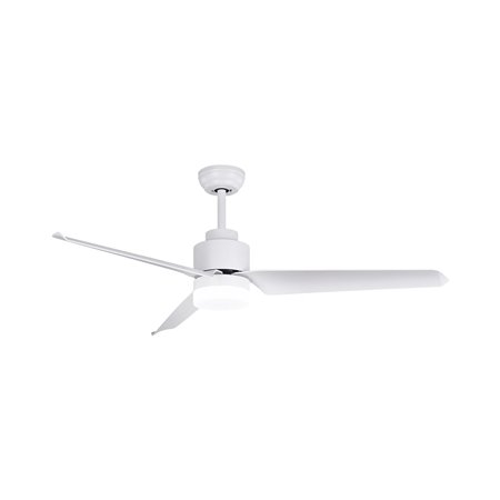 Ventilador de teto inteligente SPC Conforto DC MAX 2 com luz - Motor 43W DC - 6 velocidades, 4 modos de uso - Luz LED com 3 tons