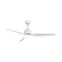 Ventilador de teto inteligente SPC Conforto DC MAX 2 com luz - Motor 43W DC - 6 velocidades, 4 modos de uso - Luz LED com 3 tons